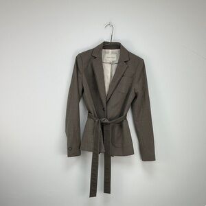 Banana republic Women's Brown Blazer with Belt